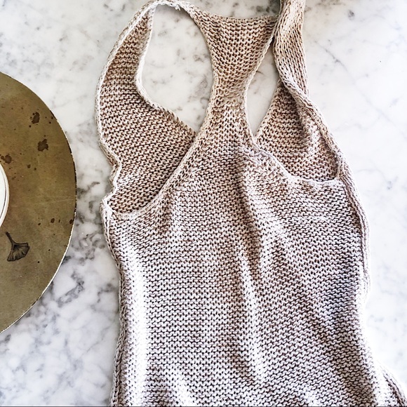 Knit Racer Back Tank - Picture 5 of 6